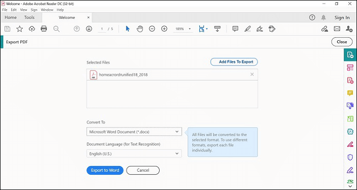 Software zu PDF-Konvertierung - Adobe Acrobat PDF Converter
