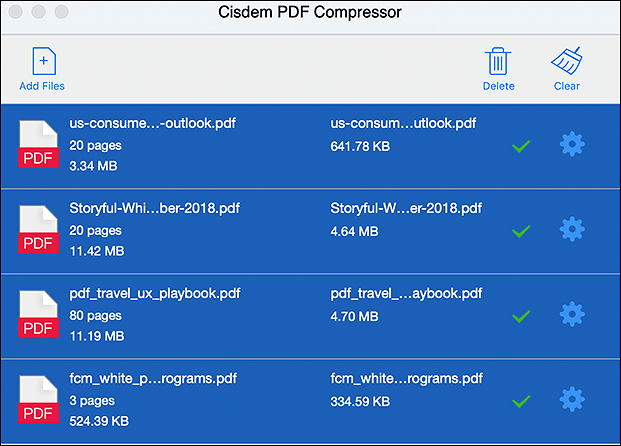 PDF-Komprimierer - Cisdem PDF-Compressor