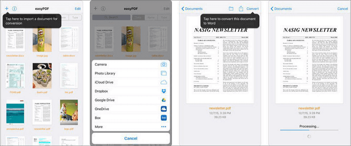 easyPDF - iPhone