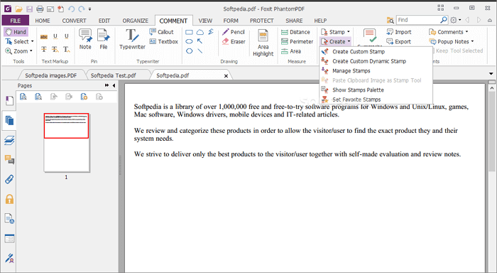 Kostenloser PDF-Editor für Windows - Foxit PhantomPDF