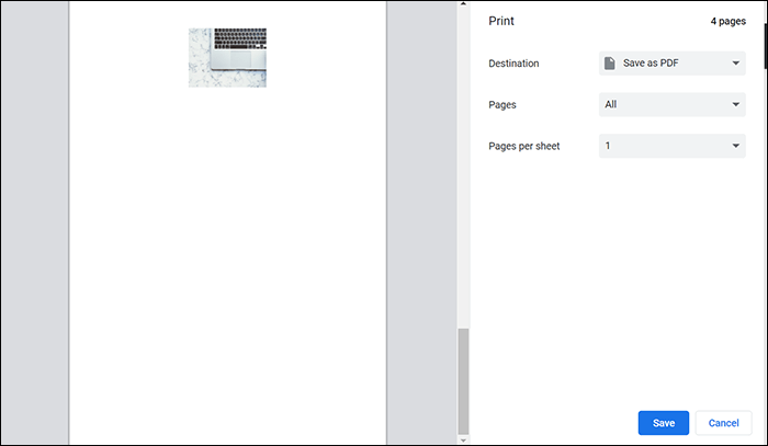 Ein geschütztes PDF drucken - Google Chrome