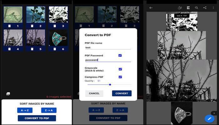 JPG auf Android Handy in PDF umwandeln