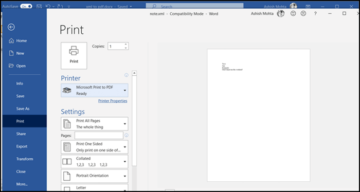 Bester XML-zu-PDF-Konverter unter Windows