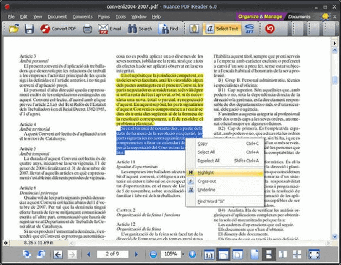 Software zu PDF-Konvertierung - Nuance PDF Converter für Mac