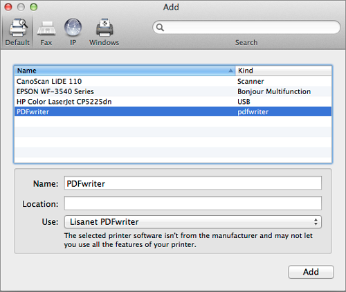 PDF-Writer für Mac