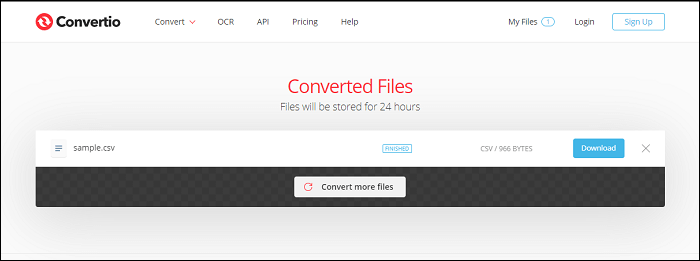 PDF in CSV-Format online kostenlos konvertieren - Convertio