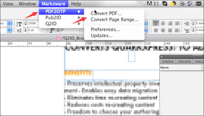 PDF-Dokumente zu InDesign konvertieren - PDF2DTP