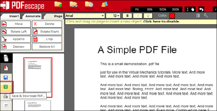 PDFescape