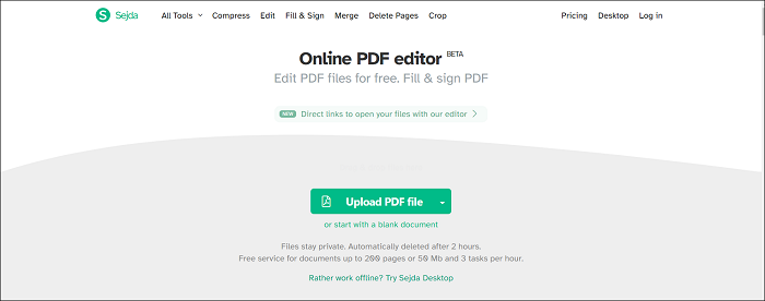 PDF-Metadaten-Viewer - Sejda