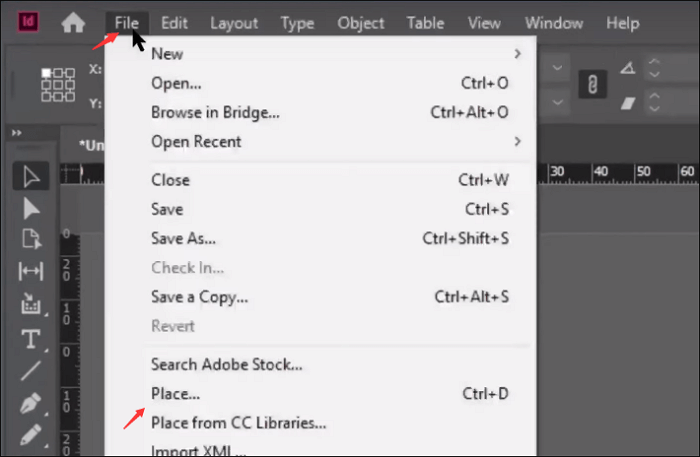 So importieren Sie PDF in InDesign ohne Plugin