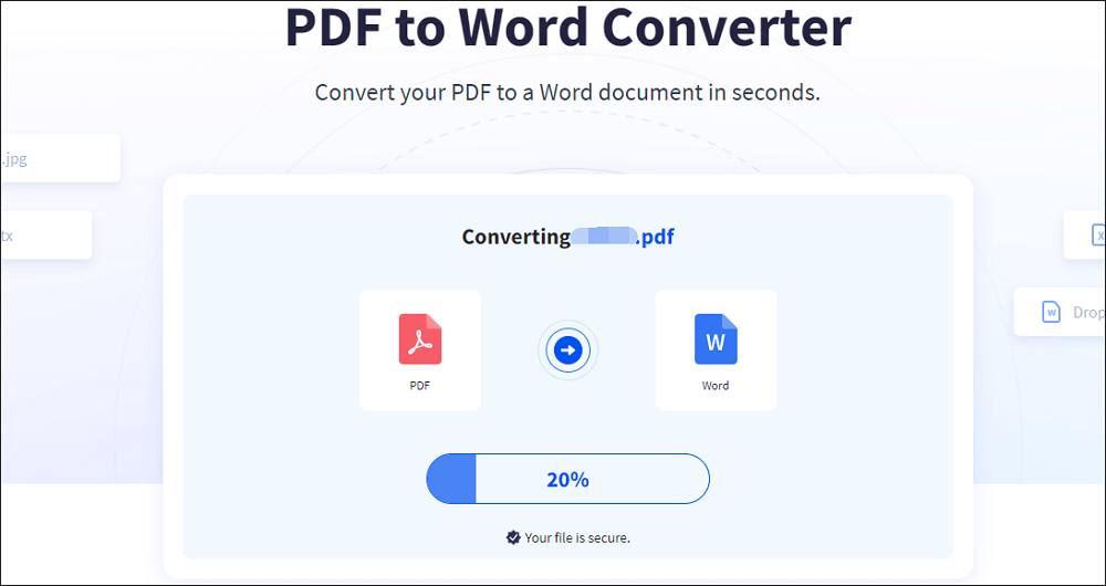 convert pdf to word online for free no email