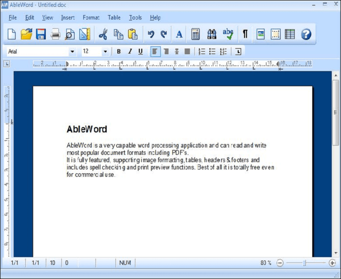 AbleWord PDF Editor - best PDF editor for Windows 10