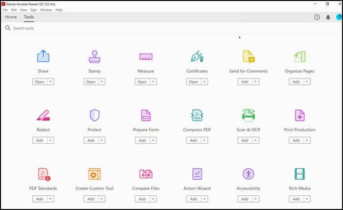 adobe acrobat scan for text