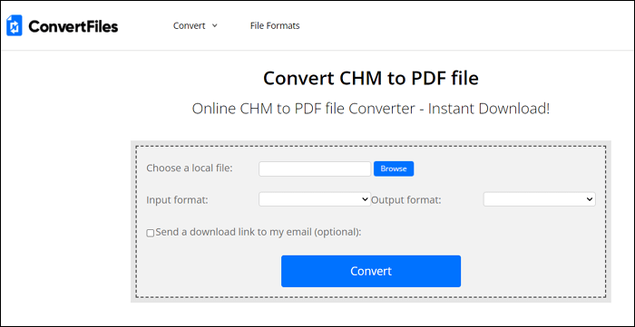 conert chm to pdf