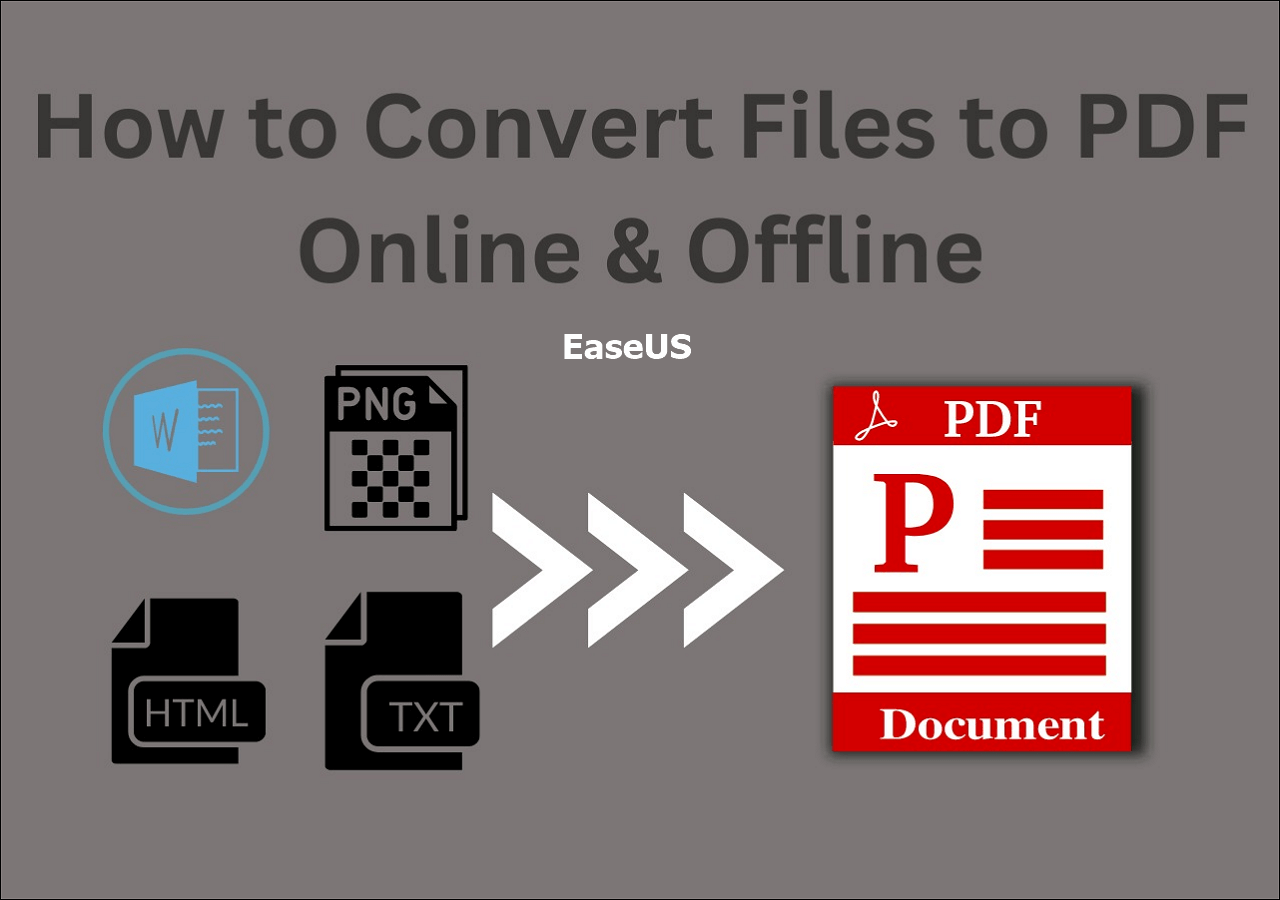 Best PDF Converters To Convert Files To PDF - EaseUS