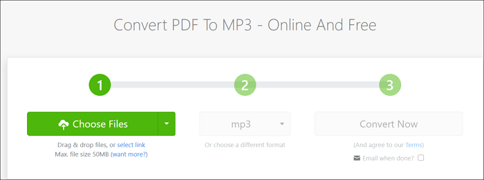 Top 3 Methods | How to Convert PDF to MP3 for Free - EaseUS