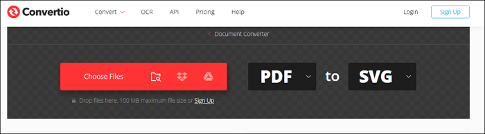 convertio pdf to svg