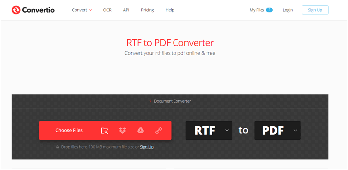 word rtf to pdf converter