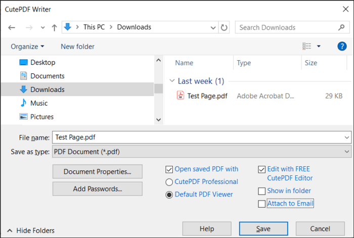 convert vce to pdf