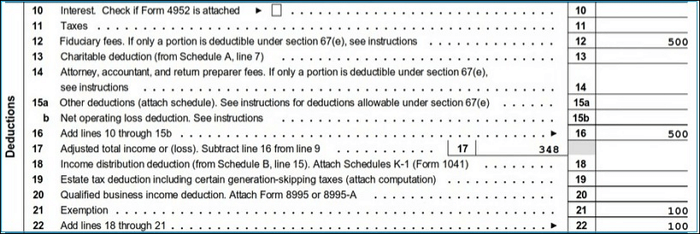 How To Fill Out 1041 Tax Form Easy Steps Easeus 2681