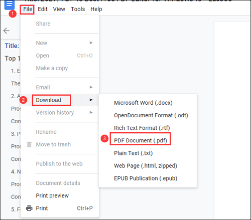 How to Change Google Docs to Landscape Mode - EaseUS