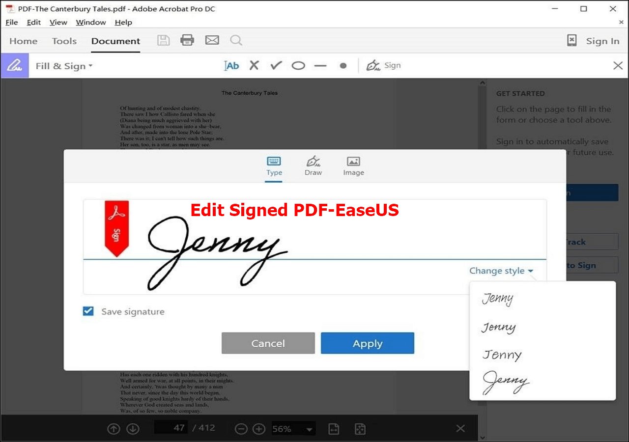 Easiest Ways to Edit Signed PDF EaseUS