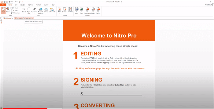 Dada aus Nitro extrahieren