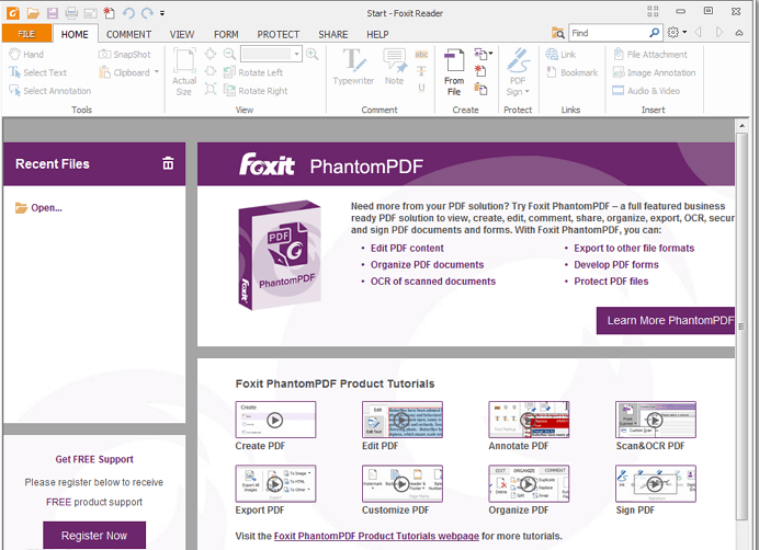 Remove password from PDF using Foxit Reader