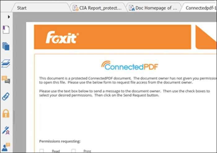 Foxit reader and pdf writer