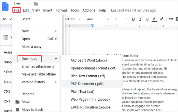 Open PDF with password in Google Drive