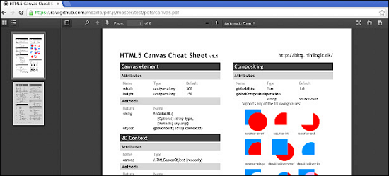 google pdf viewer in chrom