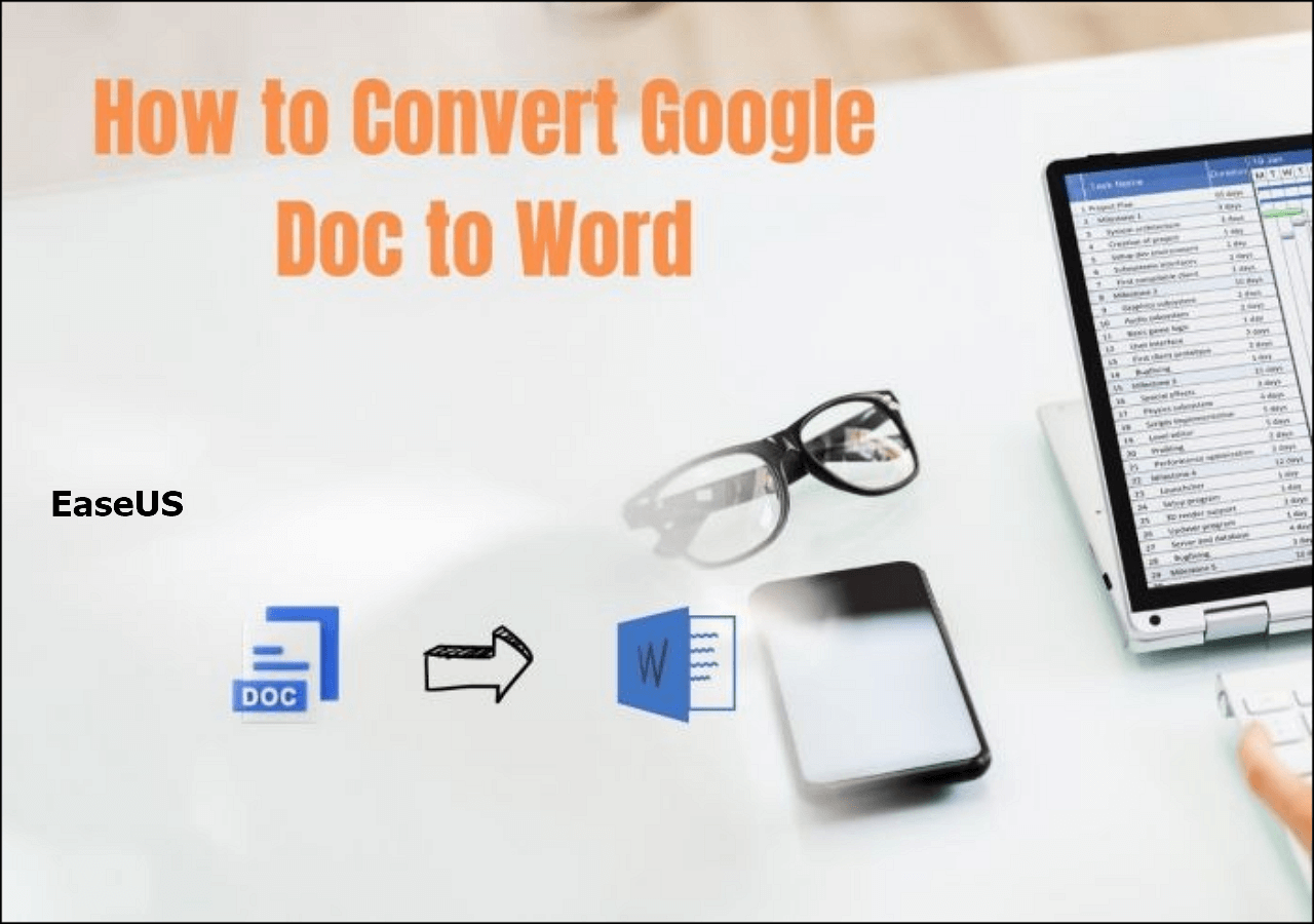 How to Convert Google Doc to Word [Simple Steps to Follow] EaseUS