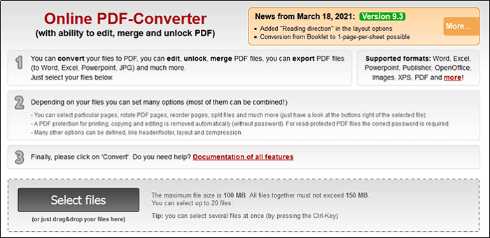 Free PDF Converter - Convert PDF Files to Any Format Online