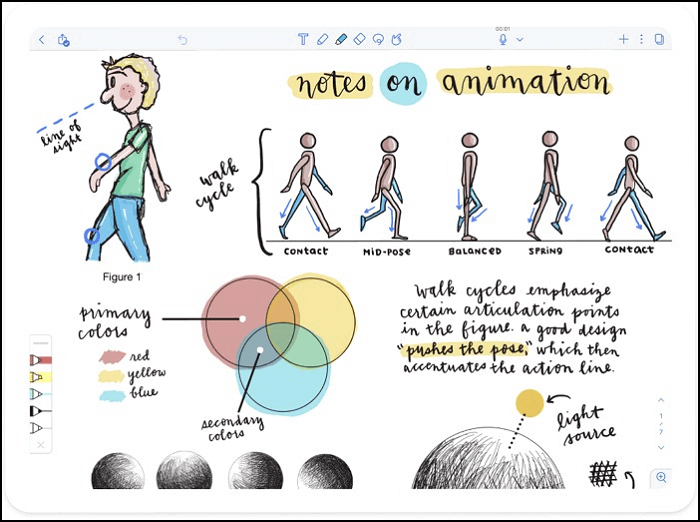 notability convert to text