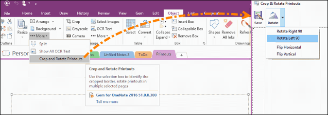 How To Change Pdf Orientation In Onenote