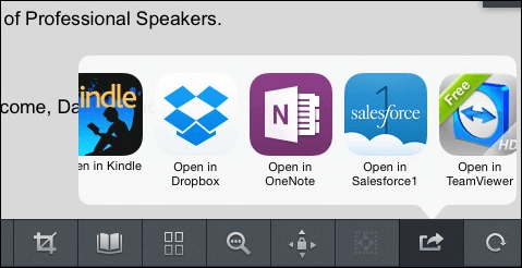 在 OneNote 中開啟 PDF
