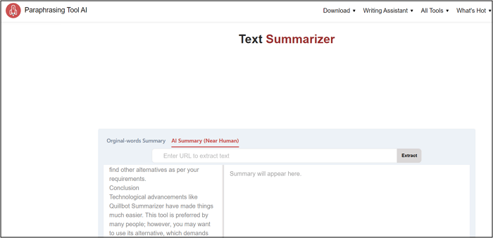 Quillbot Summarizer