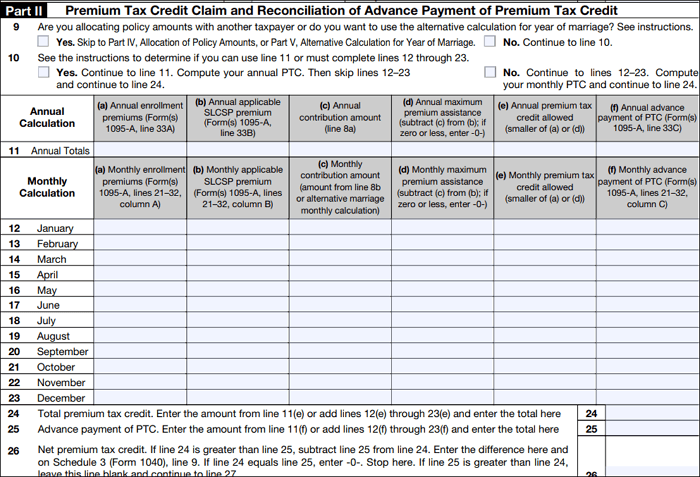 How To Fill Out Form 8962 Correctly In 2024 EaseUS   Part2 Form 8962 