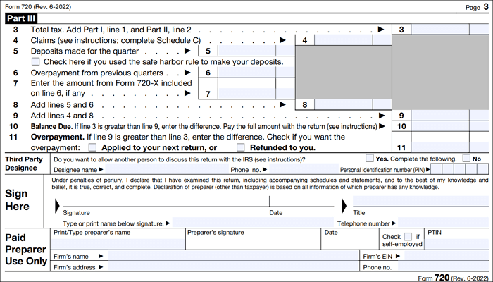 How to Fill out Form 720: Best Guide to Reporting Excise Tax - EaseUS