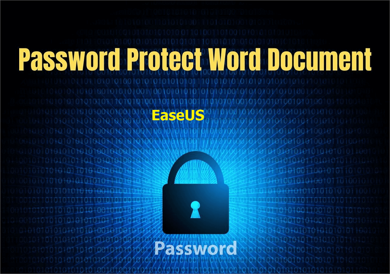 How To Password Protect Word Document Simple Clicks Easeus 