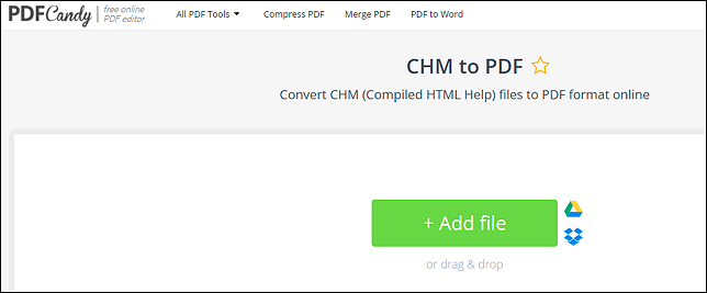 convet chm to pdf