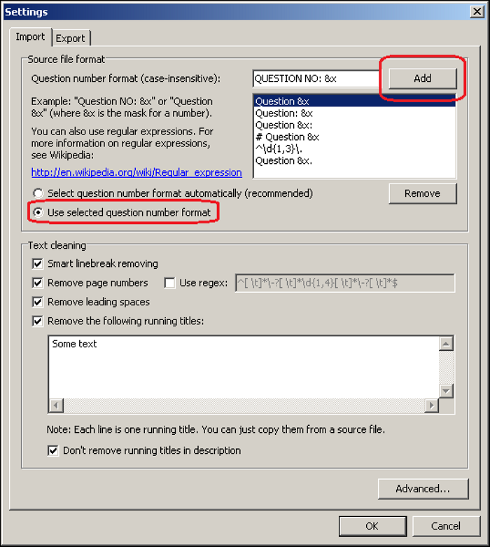 options of running a vce file