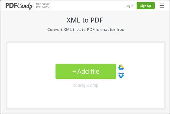 Top 6 XML to PDF Converter on Windows/Mac/Online - EaseUS