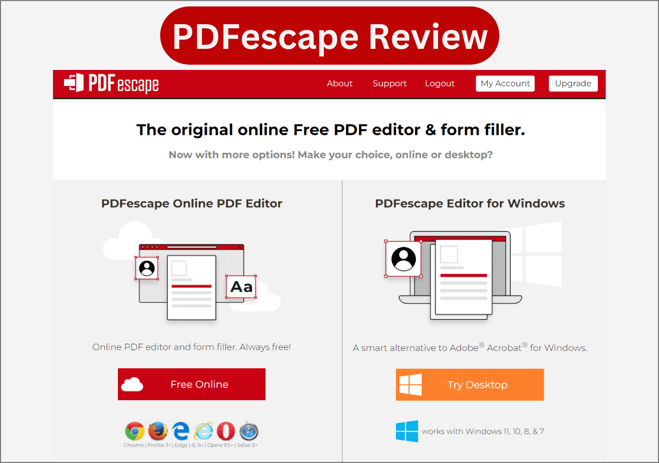 PDFescape Review Pros Cons Ratings