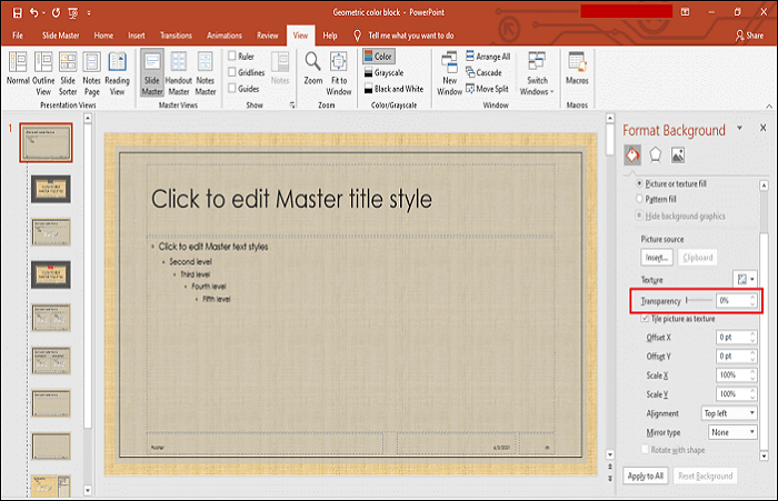 How to Change Background Graphics in PowerPoint - EaseUS