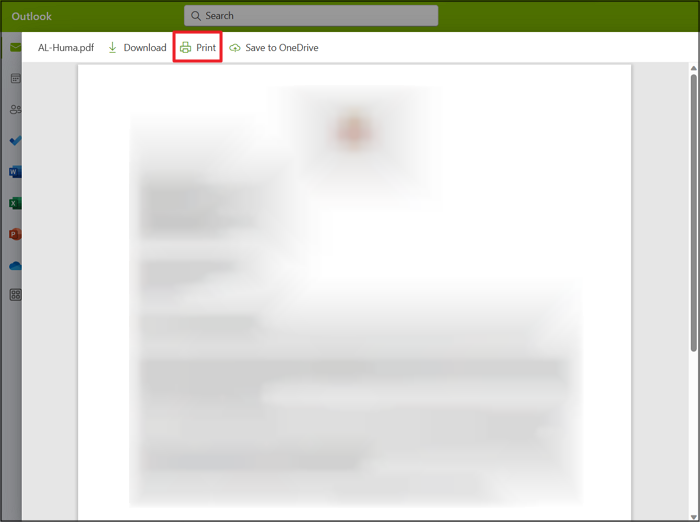 How do you print a pdf file from an email solved 