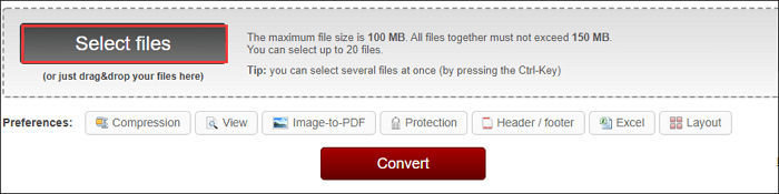 Upload PDF online