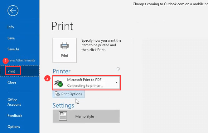 Fixed How To Save Outlook Email As PDF In 3 Simple Ways EaseUS