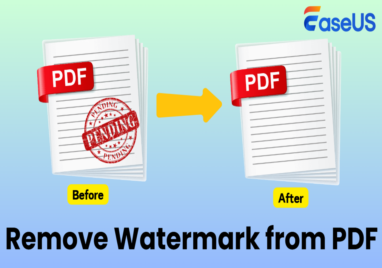 remove pdf watermark