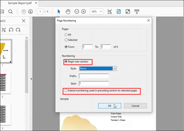  Complete Guide Edit Renumber Remove Page Number From PDF EaseUS
